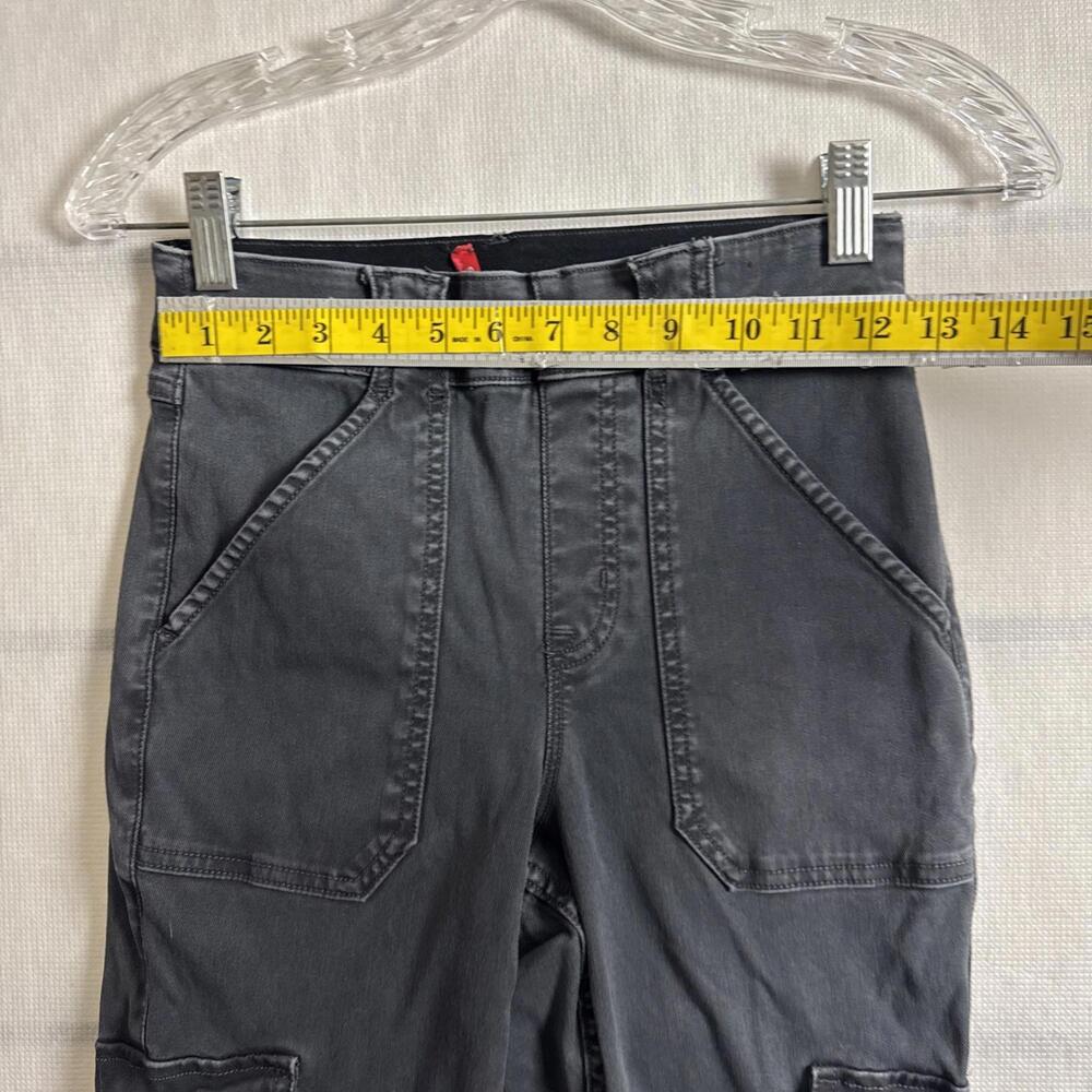 Spanx Women’s Size Small Solid Gray Stretch Twill… - image 8